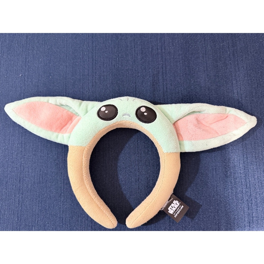 Star Wars Baby Yoda Grogu Plush Headband Mandalorian Disney Parks CosplayKawaii